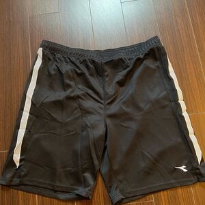 2x Pair of Men’s Diadora Soccer Shorts - Size XL
